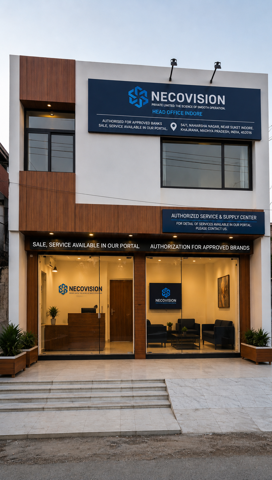 Necovision Private Limited Head Office Building Indore Madhya Pradesh